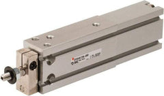 SMC PNEUMATICS - 16mm Bore x 25mm Stroke Vacuum Cylinder - 85 psi, 135.5mm OAL - Eagle Tool & Supply