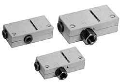 SMC PNEUMATICS - 1.3mm Nozzle High Suction Flow Vacuum Ejector Valve - 3/8" Tube Outside Diam Supply Port x 3/8" Tube Outside Diam Vacuum Port, 14 psi Pressure, 2.41 CFM Air Consumption & 2.48 CFM Max Suction Flow - Eagle Tool & Supply