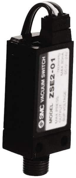 SMC PNEUMATICS - PNP Solid State Vacuum Switch - 1/8" NPT Inlet - Eagle Tool & Supply