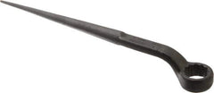 Proto - 1" 12 Point Spud Handle Box Wrench - Single End, 1-9/16" Head Diam x 11/16" Head Thickness, 12" OAL, Steel, Black Finish - Eagle Tool & Supply