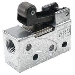 ARO/Ingersoll-Rand - Mechanically Operated Valves Valve Type: 3-Way CV Rating: 0.195 - Eagle Tool & Supply