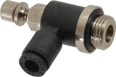 Legris - 1/8 BSPP x 4mm Tube OD Miniature Exhaust Valve - Eagle Tool & Supply