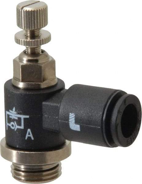 Legris - 1/8 BSPP x 6mm Tube OD Miniature Exhaust Valve - Eagle Tool & Supply