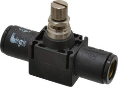 Legris - 1/2" Tube OD Inline Flow Control Valve - Eagle Tool & Supply
