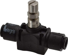 Legris - 6mm Tube OD Inline Flow Control Valve - Eagle Tool & Supply