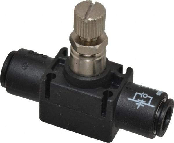 Legris - 8mm Tube OD Inline Flow Control Valve - Eagle Tool & Supply