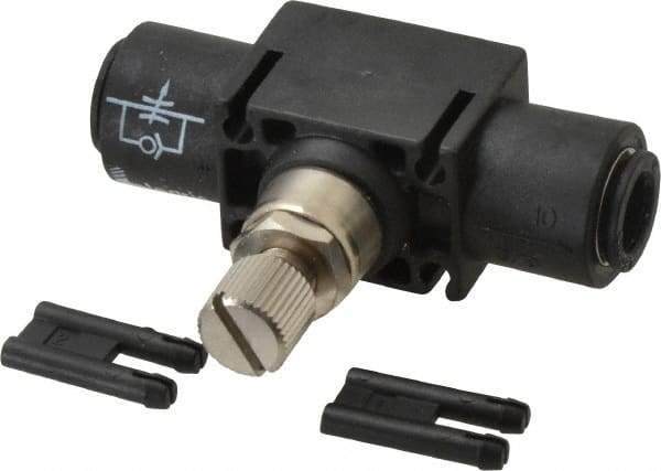 Legris - 10mm Tube OD Inline Flow Control Valve - Eagle Tool & Supply