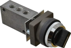 Mead - 4 Way Control Light Touch Valve - 1/8" NPT Inlet, Two Position - Eagle Tool & Supply