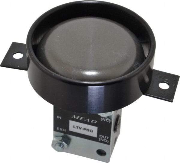 Mead - 0.24 CV Rate Ergonomic Low Stress Valve - 14 CFM, 125 Max psi, Panel Mount - Eagle Tool & Supply