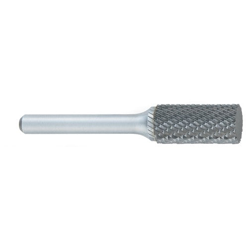 ‎SA-1 -6mm × 16mm LOC × 6mm Shank × 50mm OAL Cylindrical Carbide Medium Tough Cut Burr - Eagle Tool & Supply