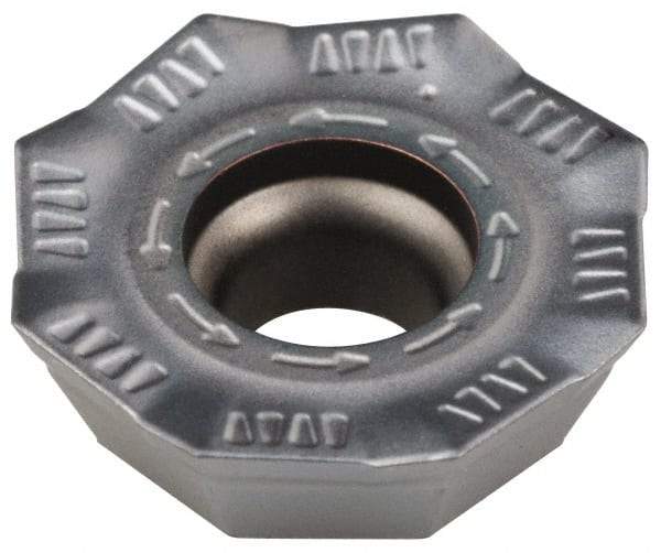 Iscar - OEKT060405 Grade IC328 Carbide Milling Insert - TiCN Finish, 0.1866" Thick, 0.5618" Inscribed Circle, 0.5mm Corner Radius - Eagle Tool & Supply