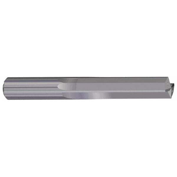 Kennametal - 4.5mm, 130° Point, Solid Carbide Straight Flute Drill Bit - Eagle Tool & Supply