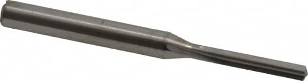 Kennametal - 3.3mm, 130° Point, Solid Carbide Straight Flute Drill Bit - Eagle Tool & Supply