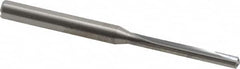 Kennametal - 3.8mm, 130° Point, Solid Carbide Straight Flute Drill Bit - Eagle Tool & Supply