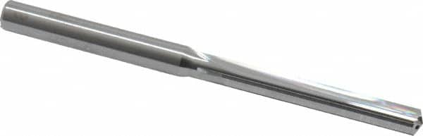 Kennametal - 5.1mm, 130° Point, Solid Carbide Straight Flute Drill Bit - Eagle Tool & Supply