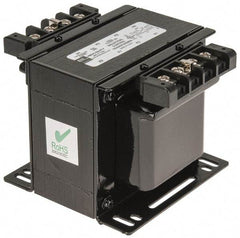 Sola/Hevi-Duty - 1 Phase, 1/4 kVA, Control Transformer - 2 Input, 1 Output Winding, 60 Hz, 5.21 Inch Deep x 3.89 Inch High, 131°F Temp Rise - Eagle Tool & Supply
