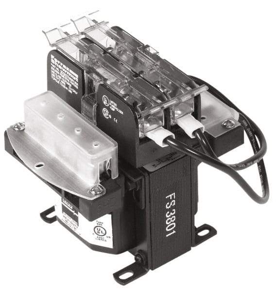 Sola/Hevi-Duty - 1 Phase, 0.3 kVA, Control Transformer - 2 Input, 1 Output Winding, 60 Hz, 5.09 Inch Deep x 4.53 Inch High, 131°F Temp Rise - Eagle Tool & Supply