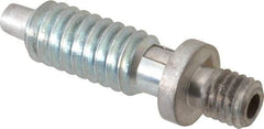 Gibraltar - 1/4-20, 1/2" Thread Length, 1/8" Max Plunger Diam, 1 Lb Init to 5 Lb Final End Force, Locking Knob Handle Plunger - Knobless Threaded Stud, 5/8" Length Under Head/Shoulder, 1/8" Plunger Projection - Eagle Tool & Supply