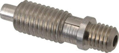 Gibraltar - 5/8-11, 1" Thread Length, 0.311" Max Plunger Diam, 3 Lb Init to 6 Lb Final End Force, Locking Knob Handle Plunger - Knobless Threaded Stud, 1-5/16" Length Under Head/Shoulder, 5/16" Plunger Projection - Eagle Tool & Supply