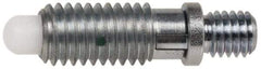 Gibraltar - 5/8-11, 1" Thread Length, 0.373" Max Plunger Diam, 5 Lb Init to 10 Lb Final End Force, Locking Knob Handle Plunger - Knobless Threaded Stud, 1-5/16" Length Under Head/Shoulder, 5/16" Plunger Projection - Eagle Tool & Supply