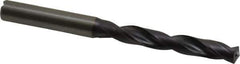 Kennametal - 7.1mm 140° Solid Carbide Jobber Drill - TiAlN Finish, Right Hand Cut, Spiral Flute, Straight Shank, 91mm OAL, Standard Point - Eagle Tool & Supply