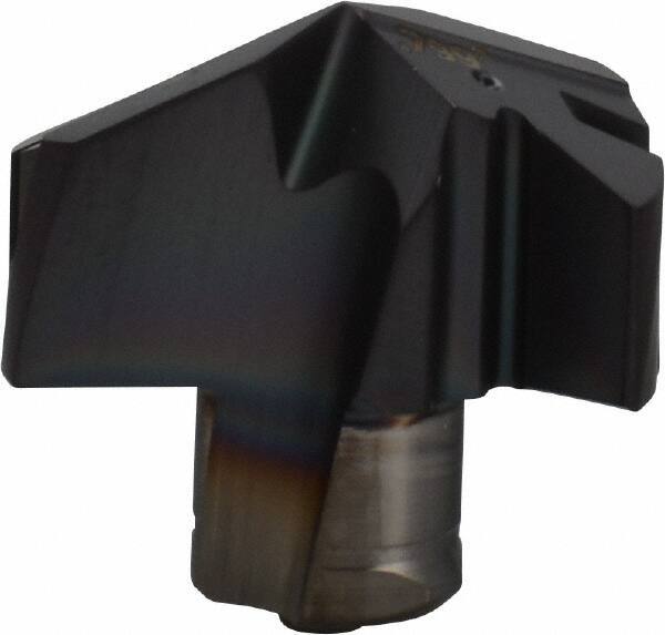 Iscar - Series ICM, 0.799" Diam Grade IC908 140° Replaceable Drill Tip - Carbide, TiAlN Finish, 20 Seat Size, Through Coolant - Eagle Tool & Supply