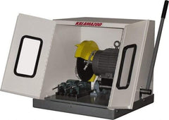 Kalamazoo - 10" Blade Diam, 5/8" Arbor Hole, Straight Chop & Cutoff Saw - 3,450 RPM, 2 hp, 220/440 Volts, 3 Phase - Eagle Tool & Supply