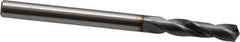 OSG - 5/32" 130° Spiral Flute Powdered Metal Screw Machine Drill Bit - TiCN Finish, Right Hand Cut, 22mm Flute Length, 54mm OAL, Standard Point, Straight Shank - Eagle Tool & Supply