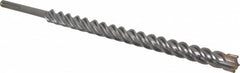 DeWALT - 1-3/8" Diam, SDS-Max Shank, Carbide-Tipped Rotary & Hammer Drill Bit - Eagle Tool & Supply