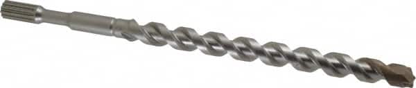 DeWALT - 1" Diam, Spline Shank, Carbide-Tipped Rotary & Hammer Drill Bit - Eagle Tool & Supply