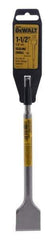 DeWALT - 1-1/2" Head Width, 10" OAL, 3/4" Shank Diam, Scaling Chisel - SDS Plus Drive, SDS Plus Shank, Steel - Eagle Tool & Supply