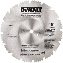 DeWALT - 10" Diam, 80 Tooth Wet & Dry Cut Saw Blade - Steel, Standard Round Arbor - Eagle Tool & Supply