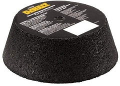 DeWALT - 6" Diam x 2" Thick, R Hardness, 16 Grit Surface Grinding Wheel - Aluminum Oxide/Silicon Carbide Blend, Type 11, Very Coarse Grade, 6,000 Max RPM, Metal Bond - Eagle Tool & Supply