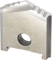 Allied Machine and Engineering - 1-1/16" Diam x 7/16" Thick, Seat Code A, 130° Included Angle Spade Drill Insert - Uncoated Powdered Metal, Powdered Metal, Series A - Eagle Tool & Supply