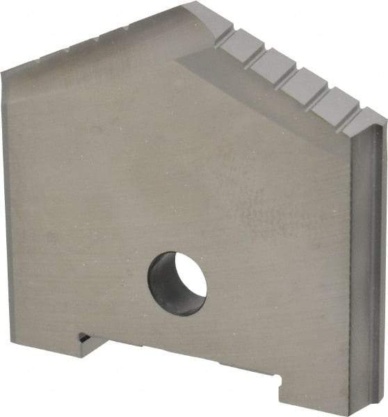 Allied Machine and Engineering - 2-1/4" Diam x 9/32" Thick, Seat Code C, 130° Included Angle Spade Drill Insert - Uncoated Powdered Metal, Powdered Metal, Series C - Eagle Tool & Supply