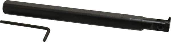 Seco - A..-CGHR, Right Hand, 0.118" Max Depth of Cut, Indexable Grooving Tool Holder - LC..1303.. Insert Compatibility, 7" OAL, Through Coolant - Eagle Tool & Supply