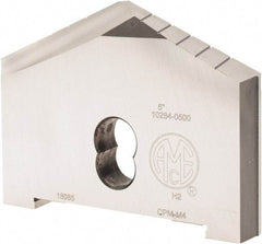 Allied Machine and Engineering - 5" Diam x 11/16" Thick, Seat Code H, 130° Included Angle Spade Drill Insert - Uncoated Powdered Metal, Powdered Metal, Series H - Eagle Tool & Supply