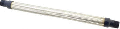 Mason Ind. - 3/4" Pipe, Braided Stainless Steel Single Arch Hose Pipe Expansion Joint - 18" Long, 700 Max psi, Male NPT - Eagle Tool & Supply