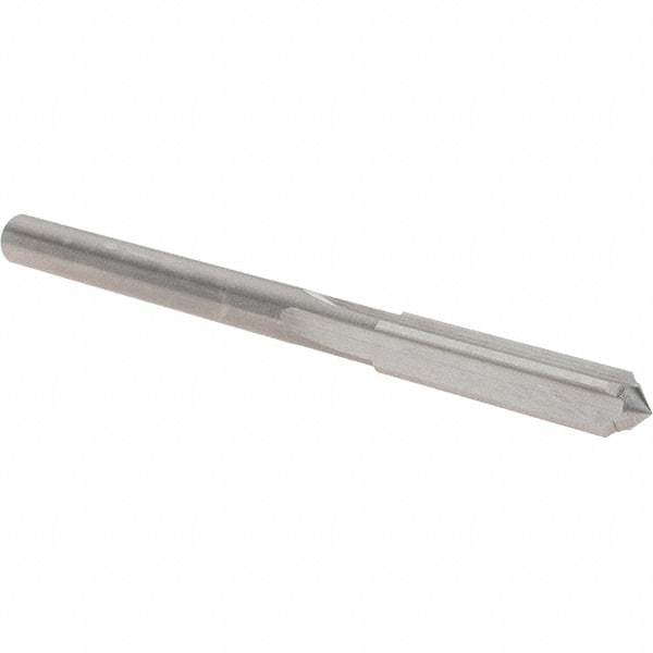 OSG - Letter E Solid Carbide Chucking Reamer - Straight Flute, 7/32" Straight Shank, 1" Flute Length, 3" OAL - Eagle Tool & Supply