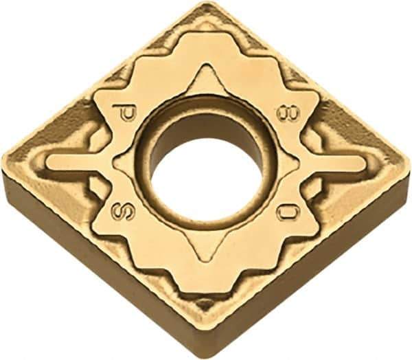 Kyocera - CNMG544 PS Grade CA5525 Carbide Turning Insert - TiCN/Al2O3/TiN Finish, 80° Diamond, 5/8" Inscr Circle, 1/4" Thick, 1/16" Corner Radius - Eagle Tool & Supply