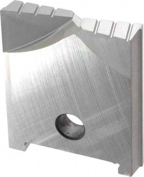 Allied Machine and Engineering - 1-3/4" Diam x 5/16" Thick, Seat Code C, Flat Bottom Spade Drill Insert - Uncoated Powdered Metal, Powdered Metal, Series C - Eagle Tool & Supply