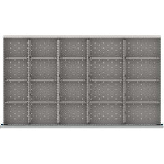 LISTA - 20-Compartment Drawer Divider Layout for 3.15" High Drawers - Eagle Tool & Supply