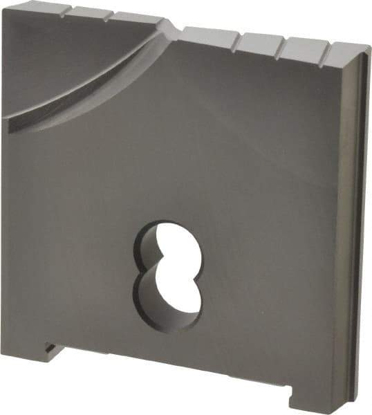 Allied Machine and Engineering - 2-1/2" Diam x 3/8" Thick, Seat Code D, Flat Bottom Spade Drill Insert - Uncoated Powdered Metal, Powdered Metal, Series D - Eagle Tool & Supply