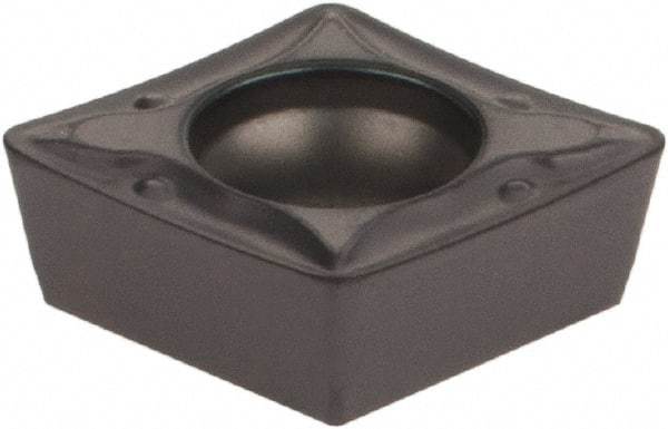 Iscar - CPMT3-2 PF Grade IC907 Carbide Turning Insert - 80° Diamond, 3/8" Inscr Circle, 5/32" Thick, 1/32" Corner Radius - Eagle Tool & Supply