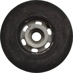 Made in USA - 4-1/2" Diam Disc Backing Smooth Backing Pad - 5/8" Shank Diam, Hard Density, 11,000 RPM - Eagle Tool & Supply