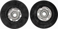 Made in USA - 4" Diam Disc Backing Smooth Backing Pad - Soft Density, 12,000 RPM - Eagle Tool & Supply