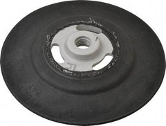 Made in USA - 7" Diam Disc Backing Smooth Backing Pad - Soft Density, 7,000 RPM - Eagle Tool & Supply