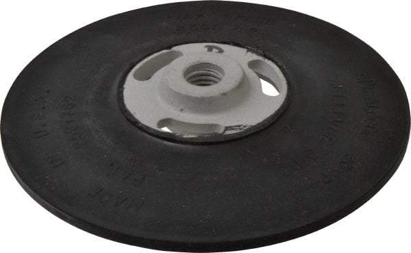 Made in USA - 7" Diam Disc Backing Smooth Backing Pad - Medium Density, 8,500 RPM - Eagle Tool & Supply