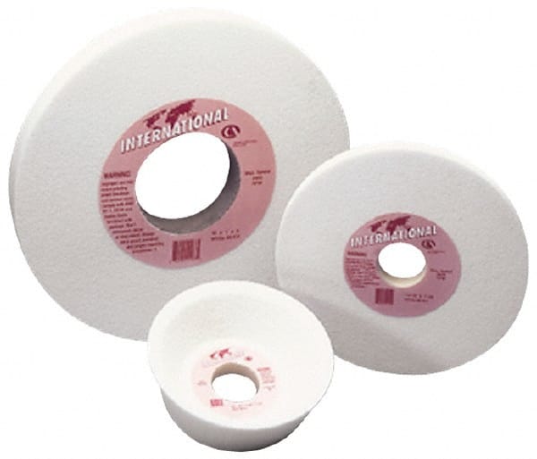 Grier Abrasives - 7" Diam x 1-1/4" Hole x 1/2" Thick, H Hardness, 60 Grit Surface Grinding Wheel - Eagle Tool & Supply