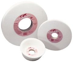 Grier Abrasives - 8" Diam x 1-1/4" Hole x 1" Thick, J Hardness, 46 Grit Surface Grinding Wheel - Eagle Tool & Supply